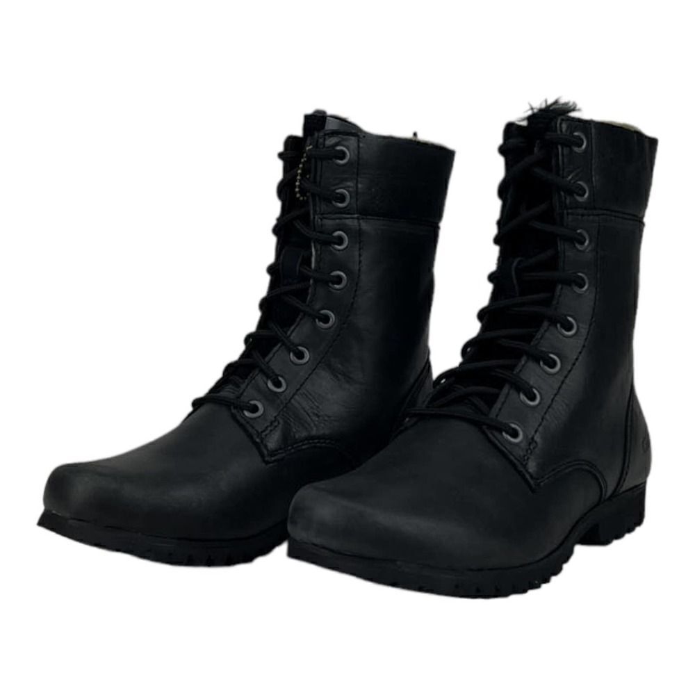 New Women Caterpillar US 7.5 /EU 38.5 CAT Winter Alexi Combat Black Ankle Boots 